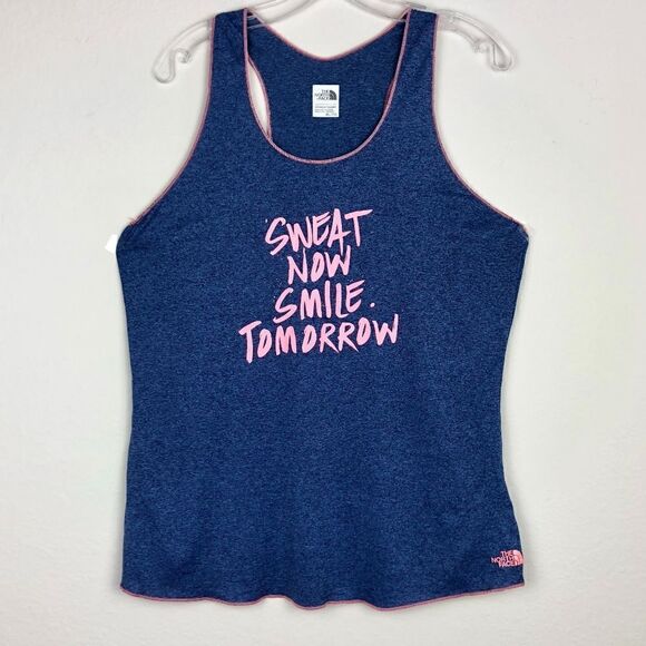 The North Face Blue Racerback  tank top XL - Picture 1 of 8